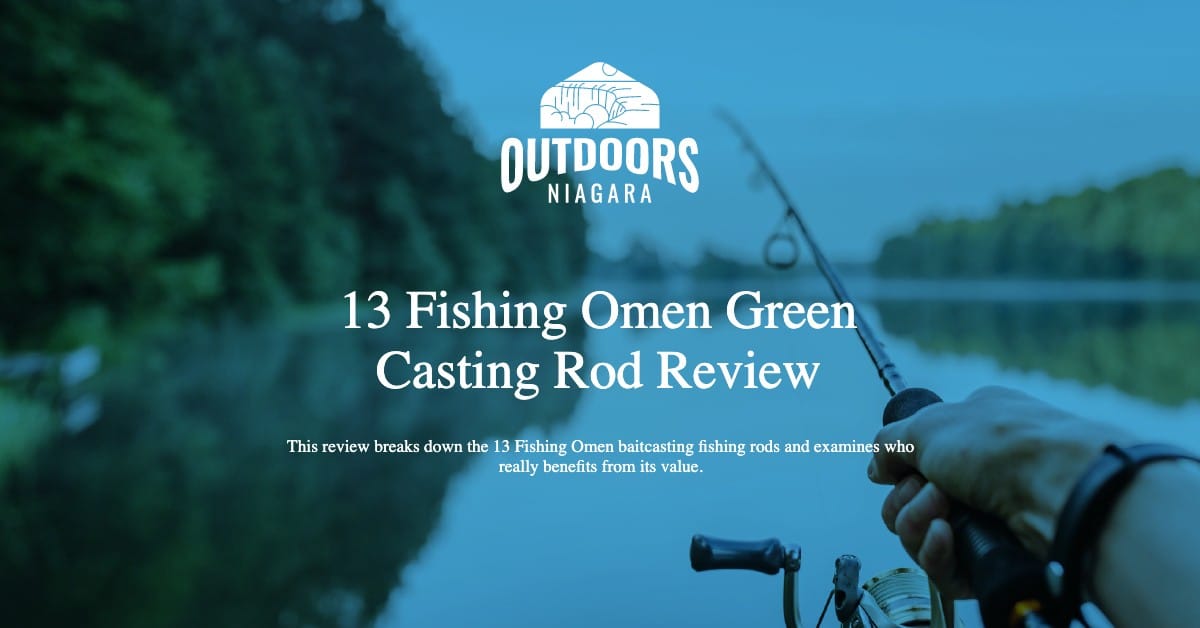 13 Fishing Omen Green Casting Rod Review - OutdoorsNiagara