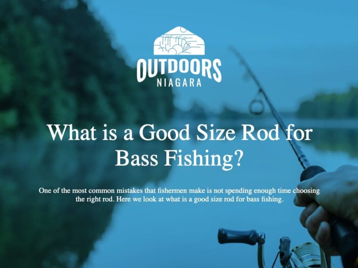 What is a Good Size Rod for Bass Fishing? - OutdoorsNiagara